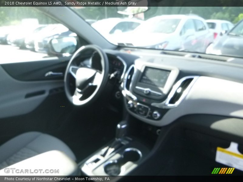 Sandy Ridge Metallic / Medium Ash Gray 2018 Chevrolet Equinox LS AWD