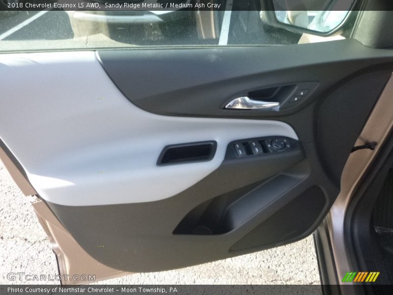 Sandy Ridge Metallic / Medium Ash Gray 2018 Chevrolet Equinox LS AWD