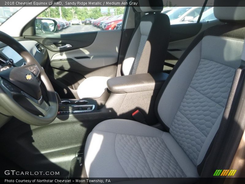 Sandy Ridge Metallic / Medium Ash Gray 2018 Chevrolet Equinox LS AWD