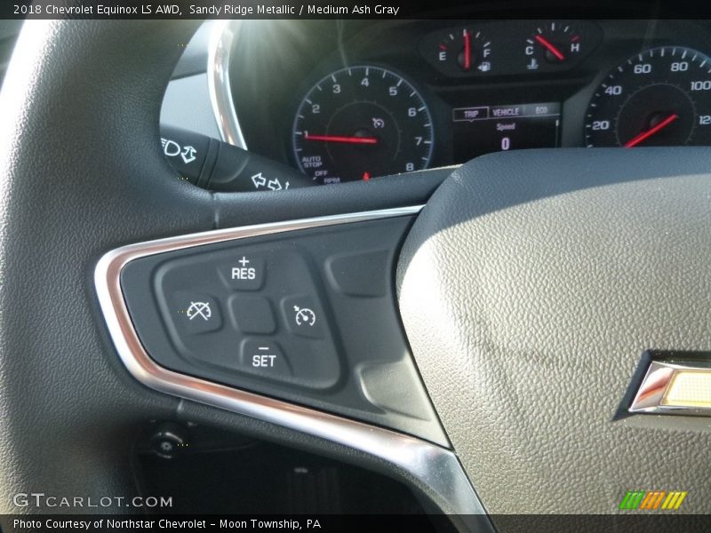 Sandy Ridge Metallic / Medium Ash Gray 2018 Chevrolet Equinox LS AWD