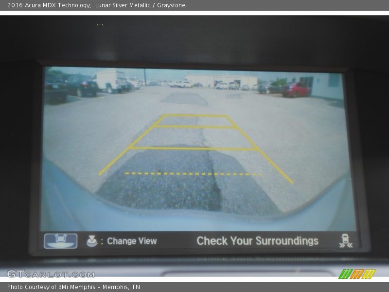 Lunar Silver Metallic / Graystone 2016 Acura MDX Technology