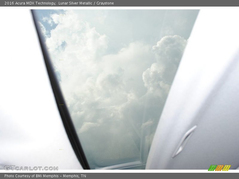 Lunar Silver Metallic / Graystone 2016 Acura MDX Technology