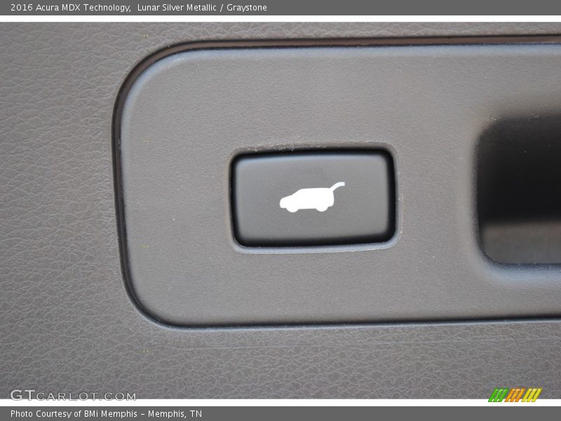 Lunar Silver Metallic / Graystone 2016 Acura MDX Technology