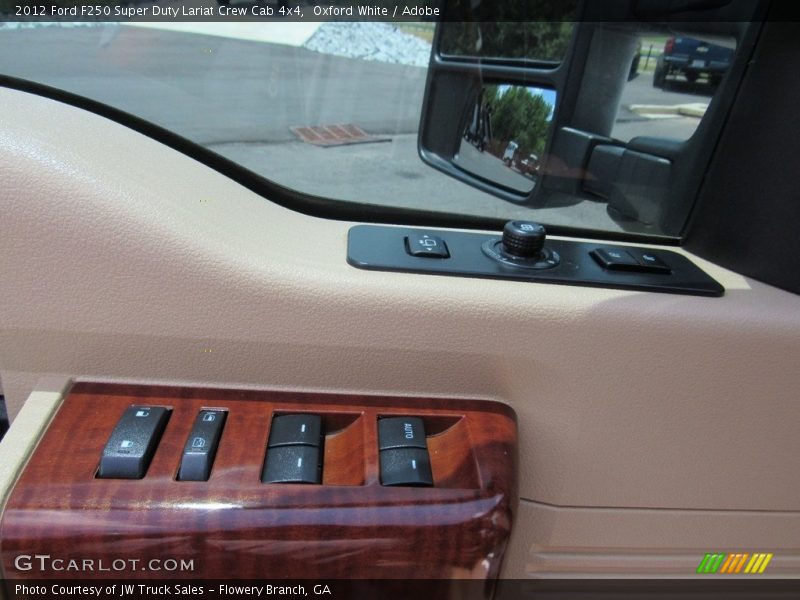Oxford White / Adobe 2012 Ford F250 Super Duty Lariat Crew Cab 4x4