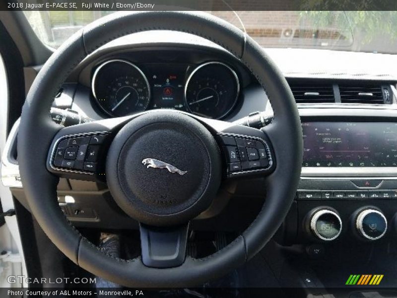 Fuji White / Ebony/Ebony 2018 Jaguar E-PACE SE