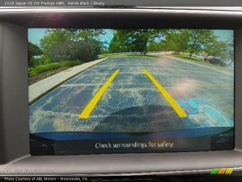 Narvik Black / Ebony 2018 Jaguar XE 30t Prestige AWD