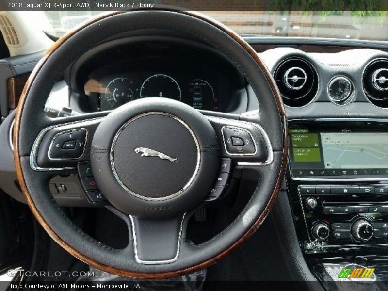  2018 XJ R-Sport AWD Steering Wheel