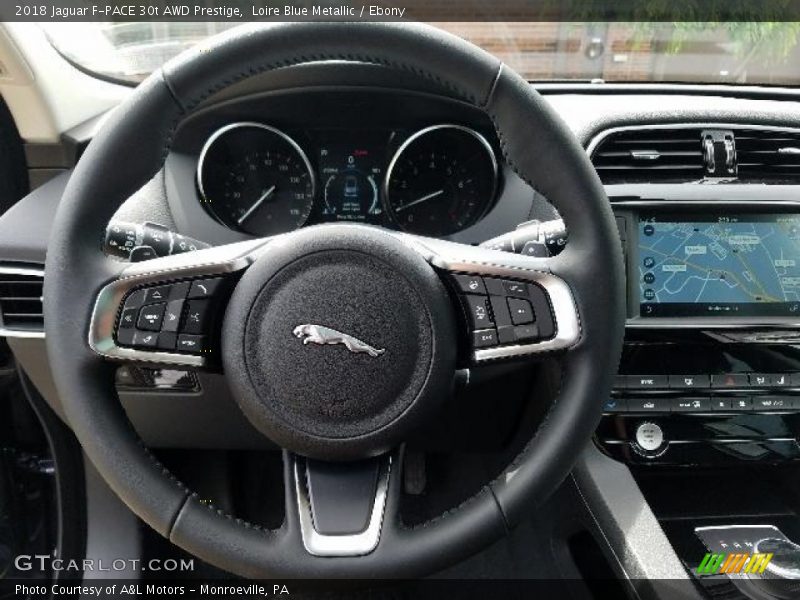Loire Blue Metallic / Ebony 2018 Jaguar F-PACE 30t AWD Prestige