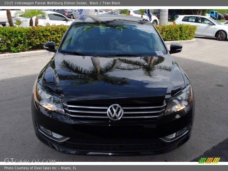 Black / Titan Black 2015 Volkswagen Passat Wolfsburg Edition Sedan
