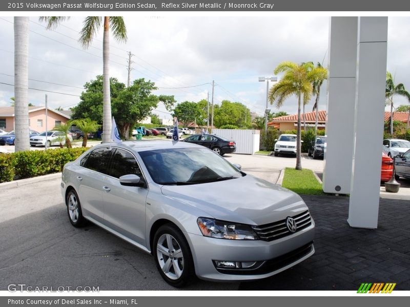 Reflex Silver Metallic / Moonrock Gray 2015 Volkswagen Passat Wolfsburg Edition Sedan