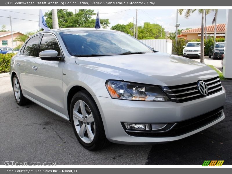 Reflex Silver Metallic / Moonrock Gray 2015 Volkswagen Passat Wolfsburg Edition Sedan