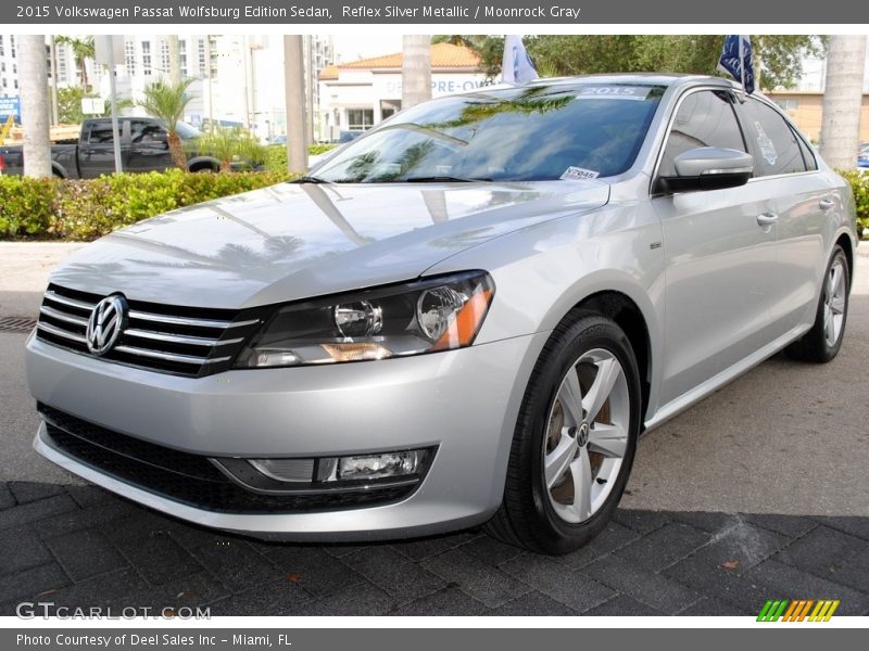 Reflex Silver Metallic / Moonrock Gray 2015 Volkswagen Passat Wolfsburg Edition Sedan