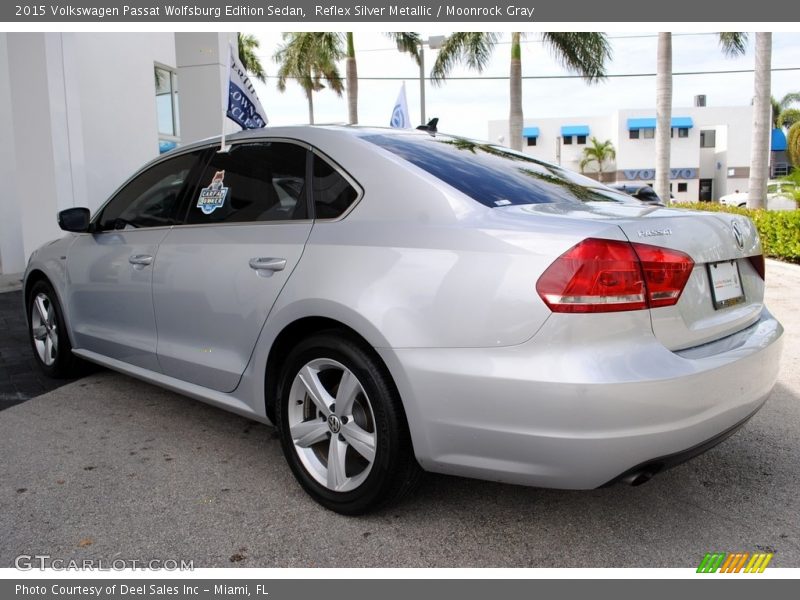 Reflex Silver Metallic / Moonrock Gray 2015 Volkswagen Passat Wolfsburg Edition Sedan