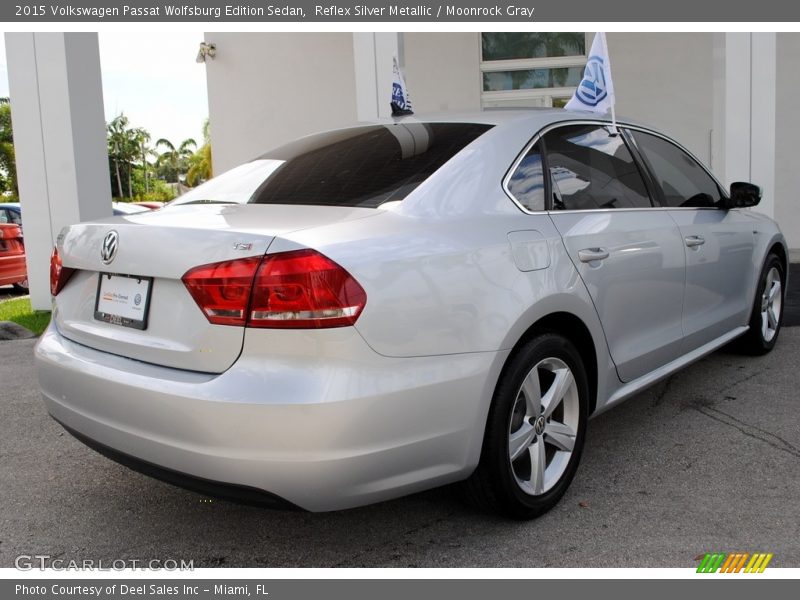 Reflex Silver Metallic / Moonrock Gray 2015 Volkswagen Passat Wolfsburg Edition Sedan