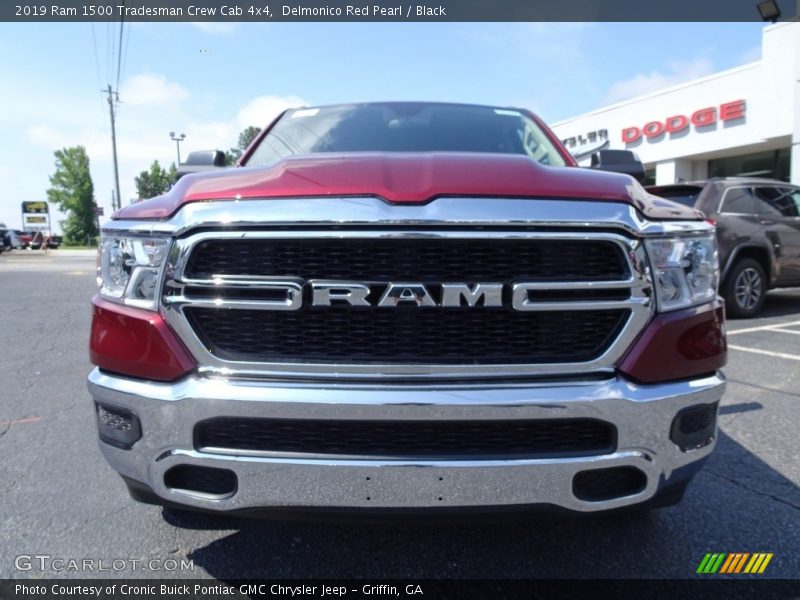 Delmonico Red Pearl / Black 2019 Ram 1500 Tradesman Crew Cab 4x4