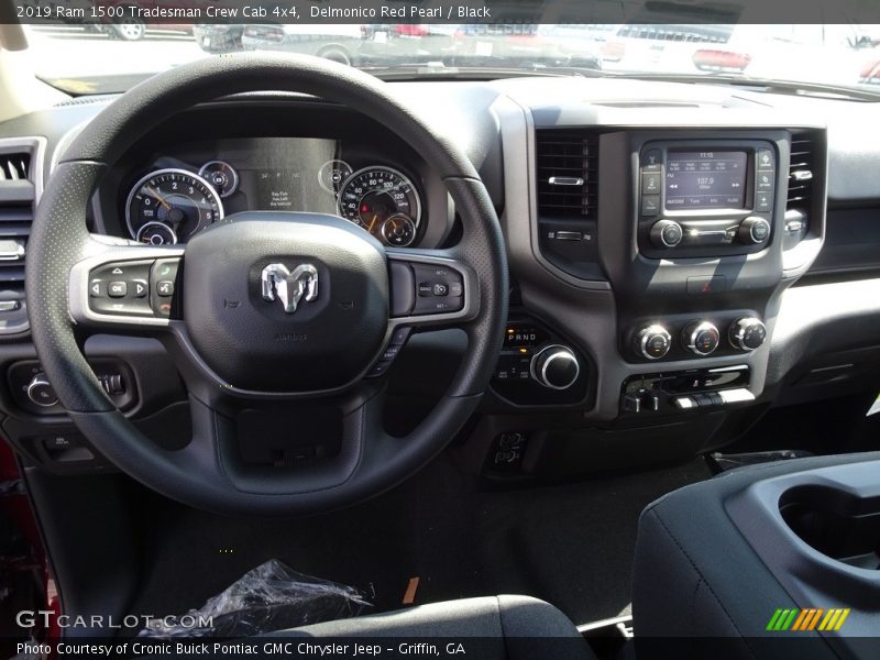 Delmonico Red Pearl / Black 2019 Ram 1500 Tradesman Crew Cab 4x4