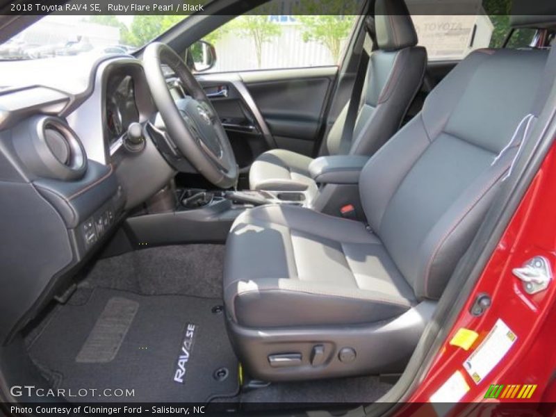  2018 RAV4 SE Black Interior