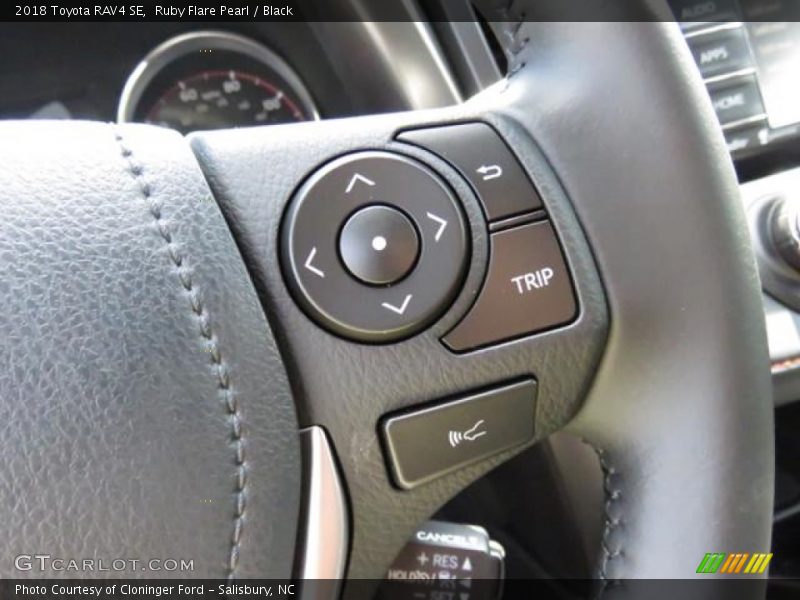 Controls of 2018 RAV4 SE