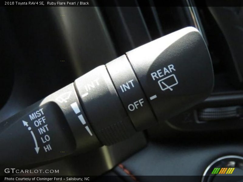 Ruby Flare Pearl / Black 2018 Toyota RAV4 SE