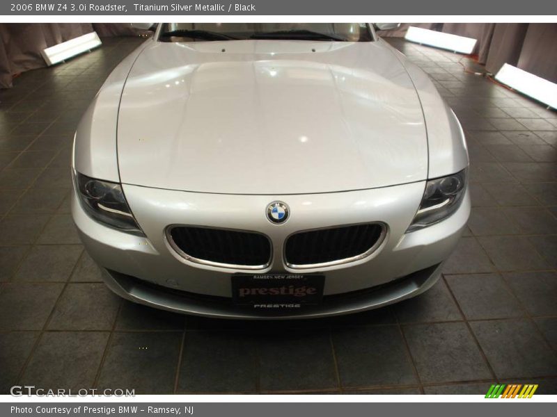 Titanium Silver Metallic / Black 2006 BMW Z4 3.0i Roadster