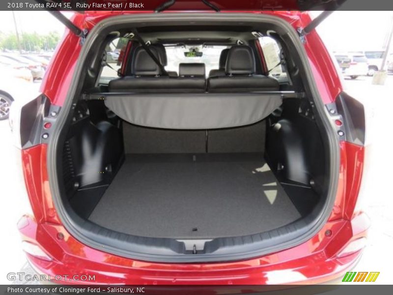 Ruby Flare Pearl / Black 2018 Toyota RAV4 SE