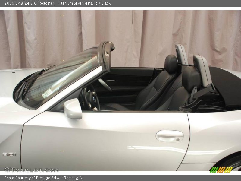 Titanium Silver Metallic / Black 2006 BMW Z4 3.0i Roadster