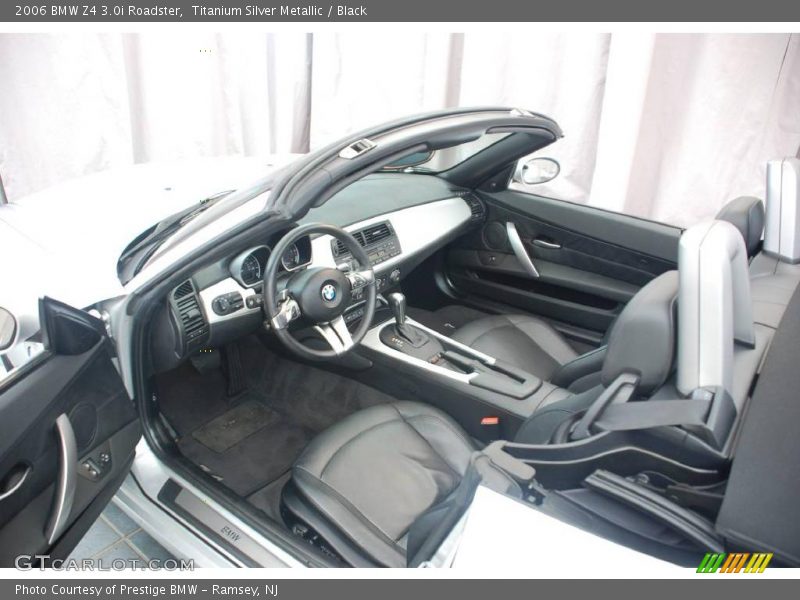 Titanium Silver Metallic / Black 2006 BMW Z4 3.0i Roadster