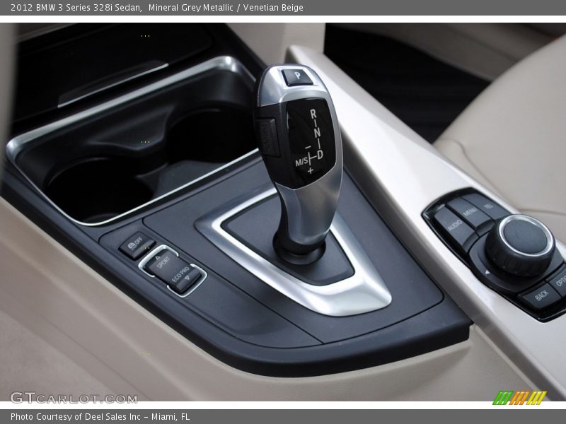 Mineral Grey Metallic / Venetian Beige 2012 BMW 3 Series 328i Sedan