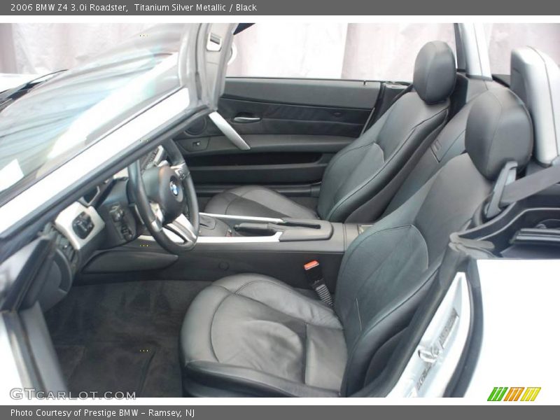 Titanium Silver Metallic / Black 2006 BMW Z4 3.0i Roadster