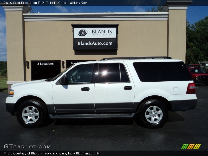 Oxford White / Stone 2010 Ford Expedition EL XLT 4x4