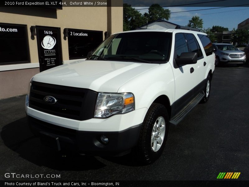 Oxford White / Stone 2010 Ford Expedition EL XLT 4x4