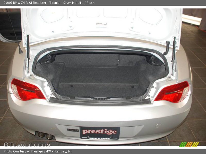 Titanium Silver Metallic / Black 2006 BMW Z4 3.0i Roadster