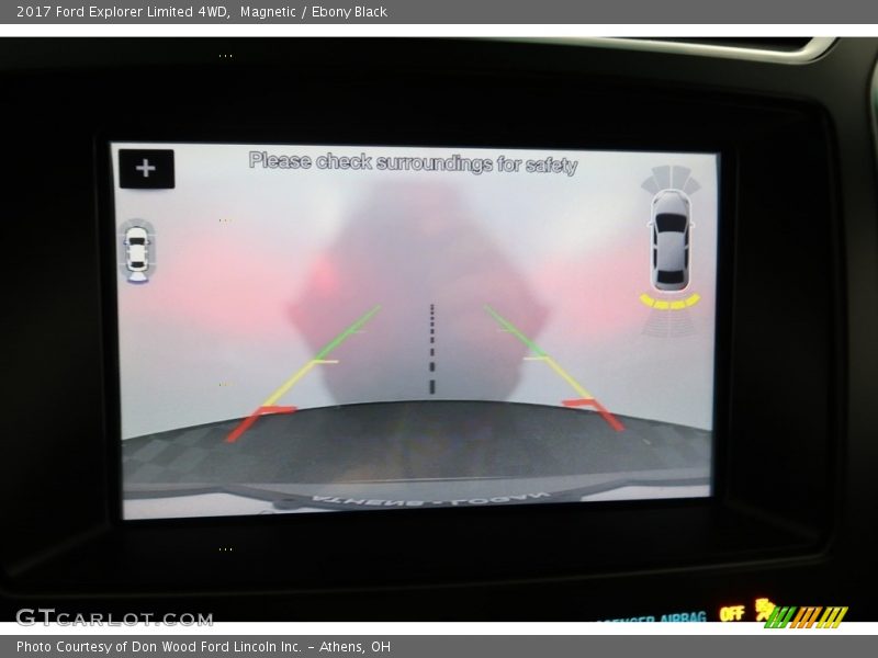 Magnetic / Ebony Black 2017 Ford Explorer Limited 4WD