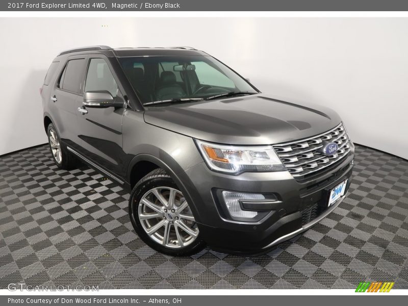 Magnetic / Ebony Black 2017 Ford Explorer Limited 4WD