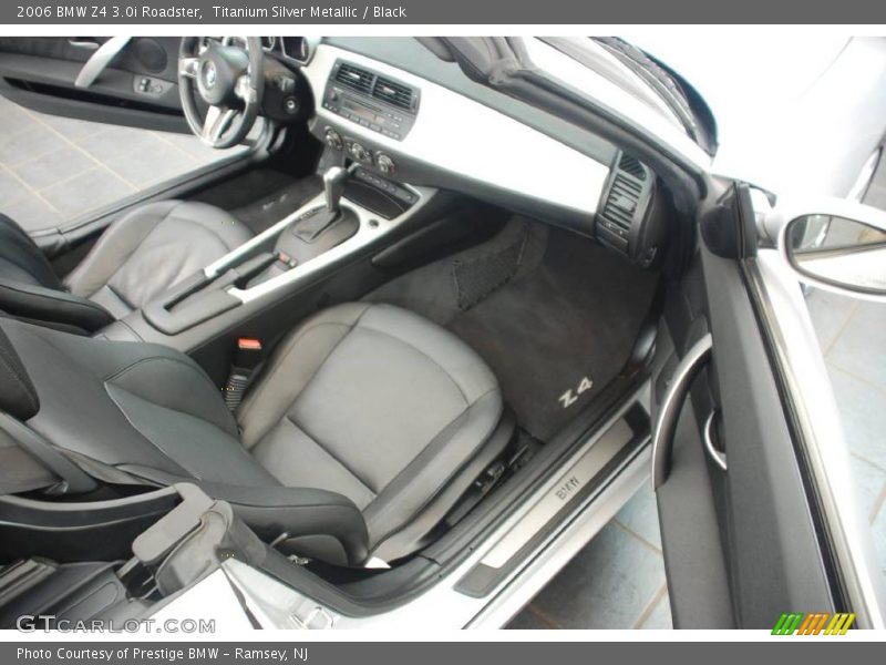 Titanium Silver Metallic / Black 2006 BMW Z4 3.0i Roadster