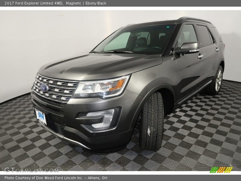 Magnetic / Ebony Black 2017 Ford Explorer Limited 4WD