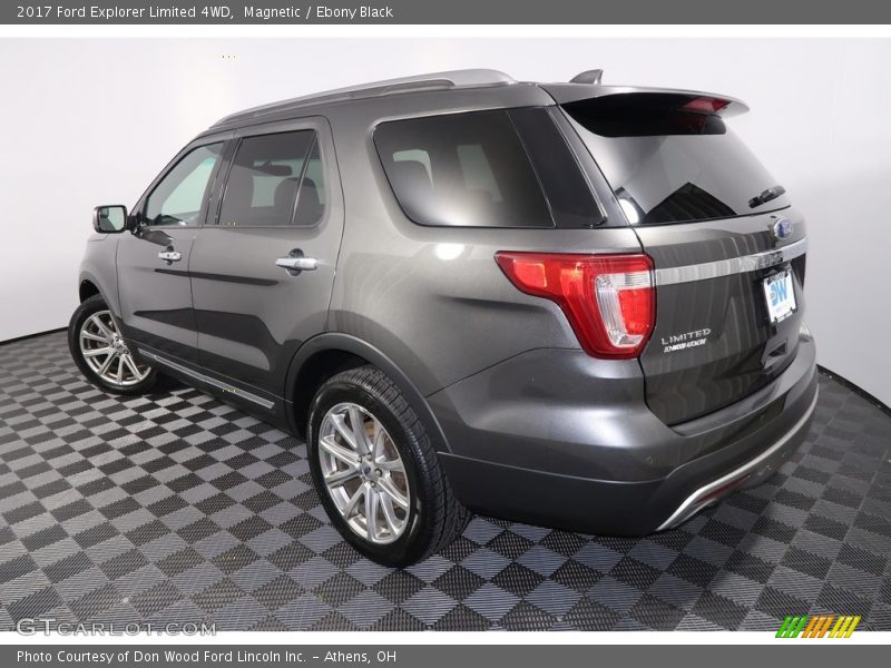 Magnetic / Ebony Black 2017 Ford Explorer Limited 4WD