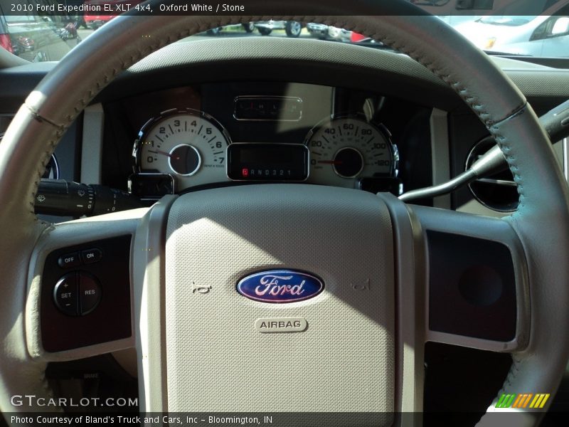 Oxford White / Stone 2010 Ford Expedition EL XLT 4x4