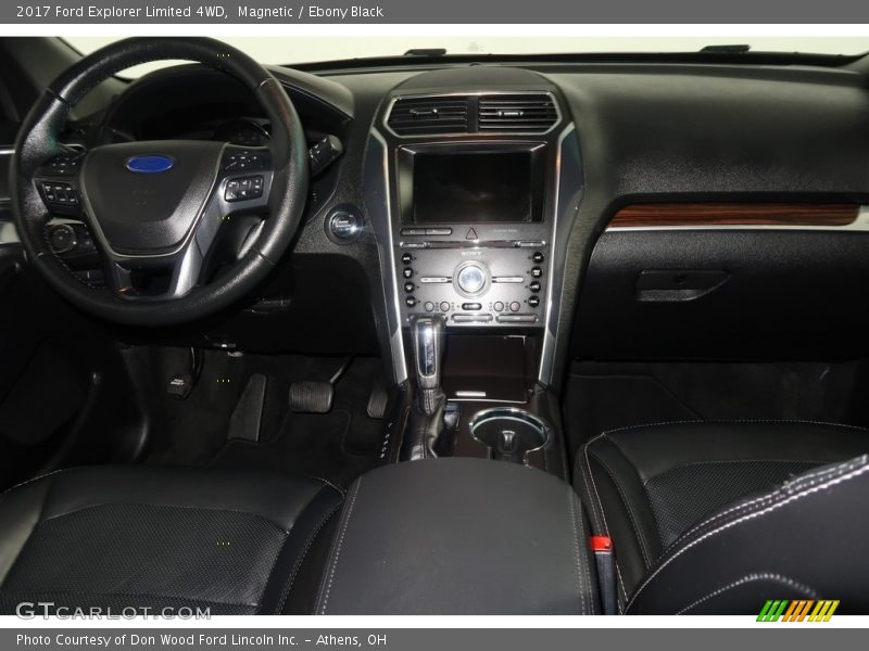 Magnetic / Ebony Black 2017 Ford Explorer Limited 4WD