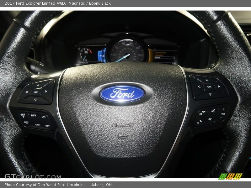 Magnetic / Ebony Black 2017 Ford Explorer Limited 4WD