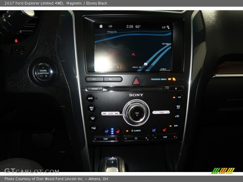 Magnetic / Ebony Black 2017 Ford Explorer Limited 4WD