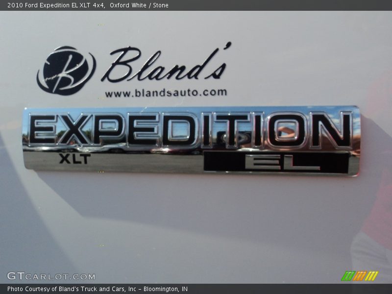 Oxford White / Stone 2010 Ford Expedition EL XLT 4x4