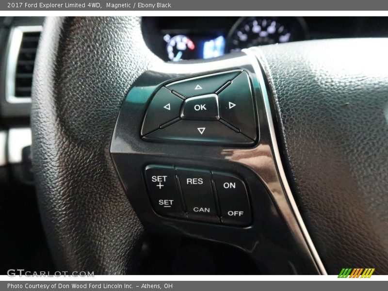 Magnetic / Ebony Black 2017 Ford Explorer Limited 4WD