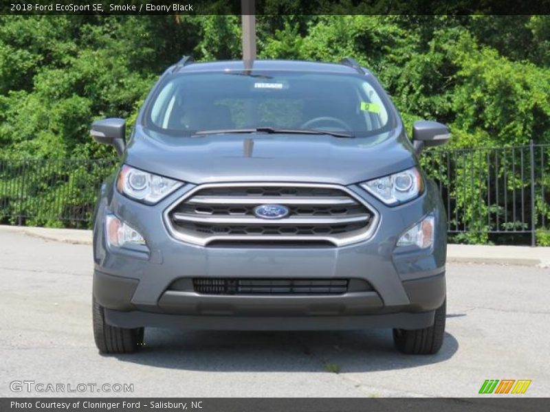 Smoke / Ebony Black 2018 Ford EcoSport SE