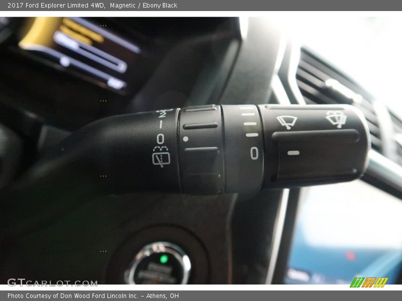 Magnetic / Ebony Black 2017 Ford Explorer Limited 4WD