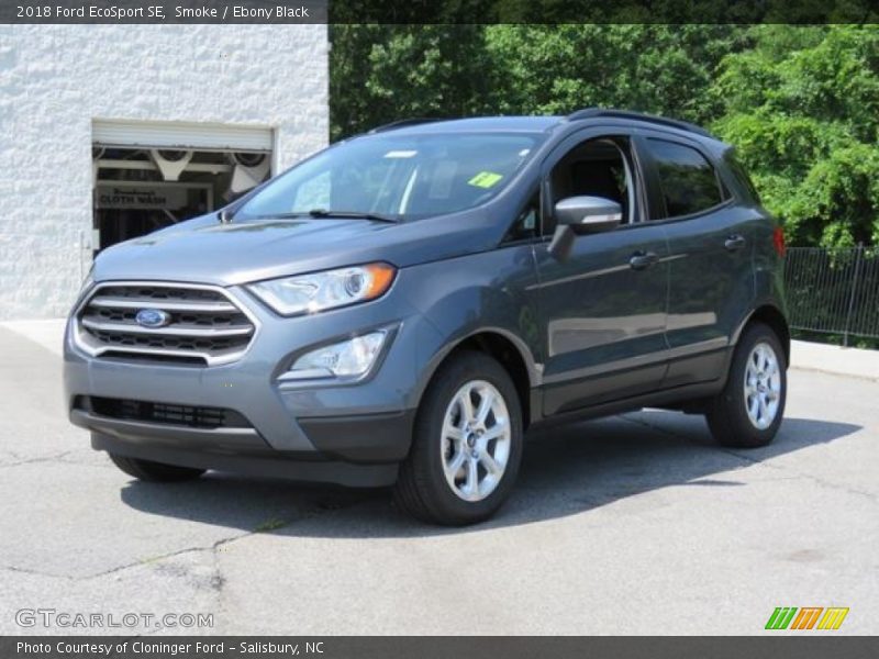 Smoke / Ebony Black 2018 Ford EcoSport SE