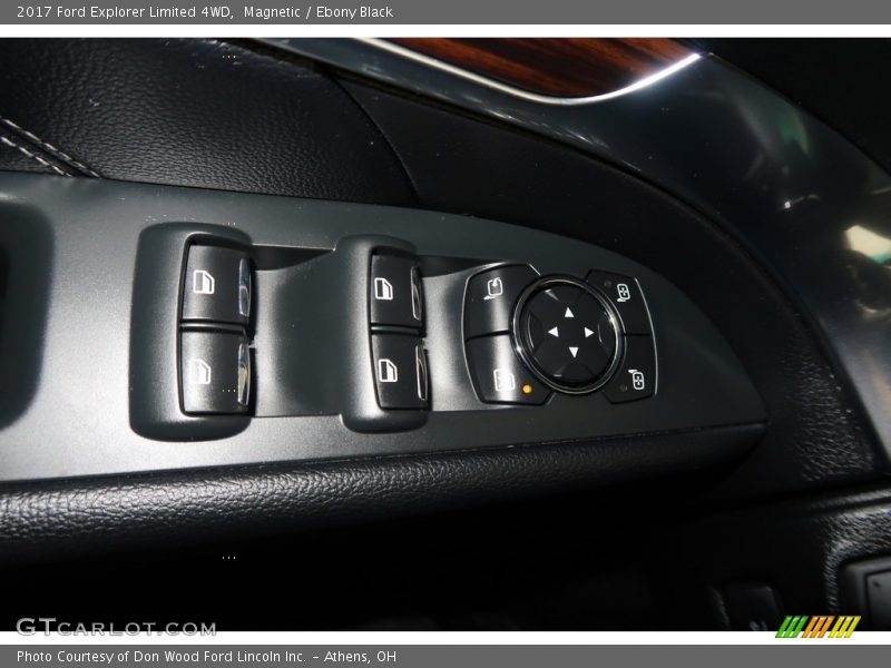 Magnetic / Ebony Black 2017 Ford Explorer Limited 4WD