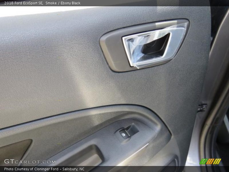 Smoke / Ebony Black 2018 Ford EcoSport SE