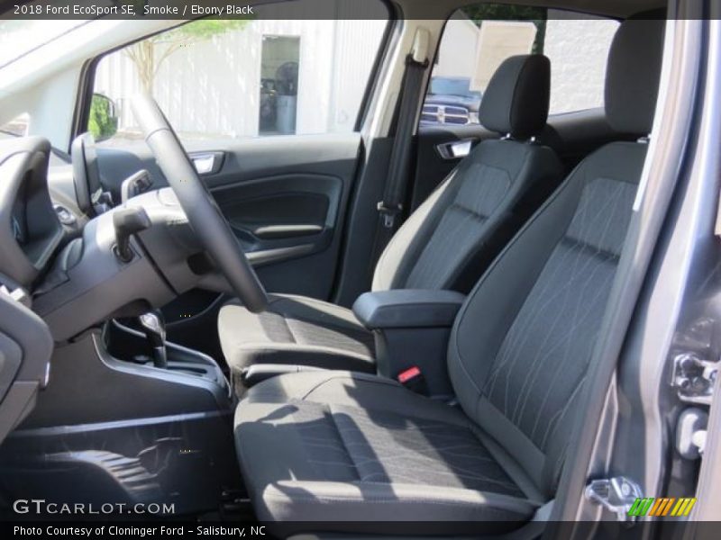 Smoke / Ebony Black 2018 Ford EcoSport SE