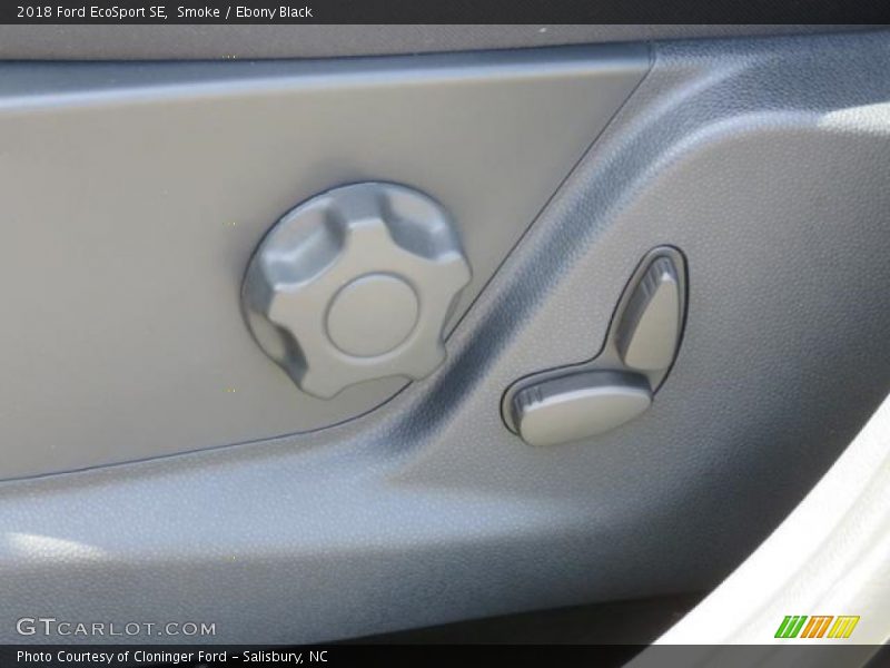 Smoke / Ebony Black 2018 Ford EcoSport SE